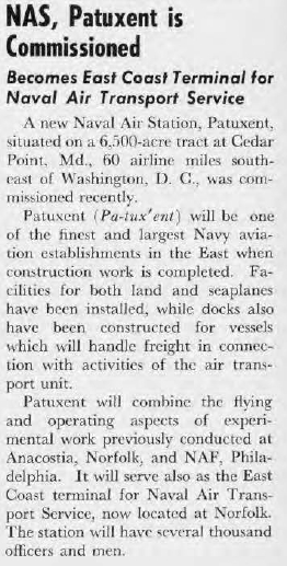 BUAER Newsletter May 15, 1943